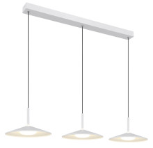 Globo Lampone LED Hängeleuchte 24W Neutralweiß Weiß Matt, Metall Ø25cm 15635W-3