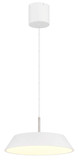 Globo LED Pendelleuchte Silena 24W warmweiss Weiß matt Metall Ø40cm
