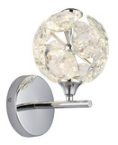 Globo Virina LED Wandleuchte 10,50W Warmweiß Verchromt, Metall Ø15cm 16047WC