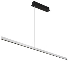 Globo Dentsy LED Hängeleuchte 53W Neutralweiß Schwarz Matt, Metall Memoryfunktion 120cm 17013H1