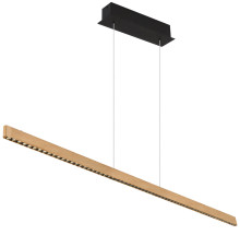 Globo Dentsy LED Hängeleuchte 43W Neutralweiß Schwarz Matt, Metall Memoryfunktion 120cm 17013HG