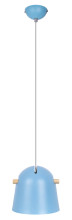Globo Tally E27 Hängeleuchte 40W Blau, Metall Ø23cm 30440116