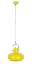 Globo Lieke E27 Hängeleuchte 40W Zitronengrün, Metall Ø26cm 30760114