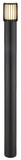 Globo Sockelleuchte Mervin E27 IP54 Anthrazit matt Aluminium 100cm