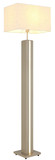 Globo Stehleuchte Forest E27 + LED 17W dimmbar warmweiss Sandfarben matt naturfarben MDF Leinen 150cm