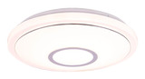 Globo LED Deckenleuchte Connor 16W dimmbar Fernbedienung CCT warm-/tageslichtweiss Weiß opal sparkle Metall Ø40cm