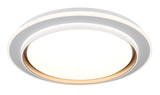 Globo LED Deckenleuchte Janice RGBW LED 48W dimmbar Fernbedienung CCT warm-/neutral-/tageslichtweiss Weiß matt Metall Ø49cm