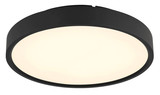 Globo LED Deckenleuchte Jess 57W dimmbar Fernbedienung CCT extra-warm-/tageslichtweiss Schwarz matt Metall Ø39cm
