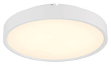 Globo LED Deckenleuchte Jess 57W dimmbar Fernbedienung CCT extra-warm-/tageslichtweiss Weiß matt Metall Ø39cm