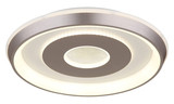 Globo LED Deckenleuchte Williamson 40W CCT warm-/neutral-/tageslichtweiss Weiß matt champagnerfarben matt Metall Ø49cm