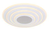 Globo LED Deckenleuchte Jocelyn 50W dimmbar Fernbedienung CCT warm-/tageslichtweiss Weiß Metall Ø50cm