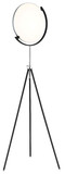 Globo LED Stehleuchte Miro 24W dimmbar Fernbedienung CCT warm-/tageslichtweiss Schwarz matt Metall Aluminium 168cm