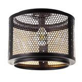 Globo Vito Deckenleuchte 40W Schwarz, Metall 33cm 61610108