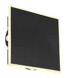 Globo Saidy LED Wandleuchte 12W Warmweiß Schwarz Matt, Metall 20cm 78408-4