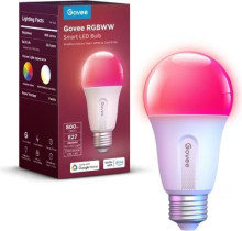 Govee Smarte LED Lampe E27, RGBWW, WLAN & Bluetooth, DreamView 800Lm, wie 60W H6004CC1