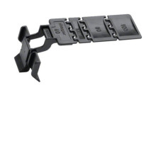 Hager BA7CLIP Klammer aus Polystyrol zu Verdrahtungskanal BA7/HA7 ab Breite 40 mm