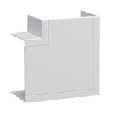 Hager BR651005H9016 Flachwinkel schnittkaschierend zu BR/H/N/A/S 68x100mm OT 80mm hfr vweiß