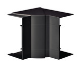 Hager BR651304H9011 Inneneck einstellbar zu BR/H/N/A/S 68x130mm Oberteil 80mm hfr graphitschwarz