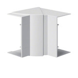 Hager BR651304H9016 Inneneck einstellbar zu BR/H/N/A/S 68x130mm Oberteil 80mm hfr verkehrsweiß