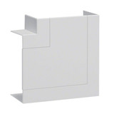 Hager BR651305H9016 Flachwinkel schnittkaschierend zu BR/H/N/A/S 68x130mm OT 80mm hfr vweiß