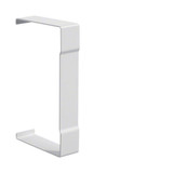 Hager BR6513079016 Schnittkaschierung zu BR/H/N/A/S 68x130mm OT 80mm aus Stahlblech verkehrsweiß