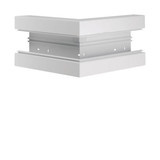 Hager BR6517039016 Außeneck aus Grundprofil zu BR 68x170mm Oberteil 80mm in verkehrsweiß