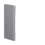 Hager BR6517067035 Endstück schnittkaschierend zu BR/H/N/A 68x170mm Oberteil 80mm hfr in lichtgrau