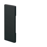 Hager BR6517069011 Endstück schnittkasch. zu BR/H/N/A 68x170mm Oberteil 80mm hfr in graphitschwarz