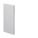 Hager BR8517069016 Endstück schnittkaschierend zu BR/A 85x170mm Oberteil 80mm hfr in verkehrsweiß