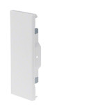 Hager BRS651706B9016 Endstück schnittkaschierend zu BRS 66x170mm Oberteil 120mm Stahlblech vweiß