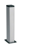 Hager DAP280650ELN Bodenanschlusssäule 2-seitig frontrastender Einbau Alu DAP Länge 0,65m eloxiert
