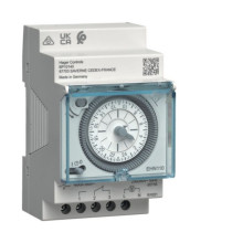 Hager EHN110 Schaltuhr elektromechanisch ohne Gangreserve Tagesuhr 1W 16A