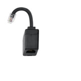 Hager EHZ001A Adapter R12/RJ10, für Verbindung von OKK 1Mbit zu Tarifschaltgerät