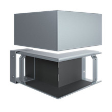 Hager FWKP1001503VERZ Außeneck FWK-Plus 100x150 mm verzinkt