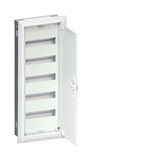 Hager FWU51S Feldverteiler UP 60PLE mit univers, IP30, SKII, Nischenmaße 807x315x115mm