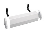 Hager FZ142 Kabelrangierkanal für Feldverteiler, 2feldig, RAL9010