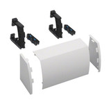 Hager FZ441N Kabelrangierkanal, 1-feldig, aufsteckbar, H x B x T176 x 300 x 135mm, RAL9010,