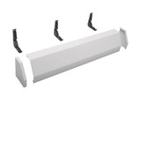 Hager FZ444 Kabelrangierkanal, 4-feldig, Wandmontage, H x B x T195 x 1050 x 155mm, RAL9010