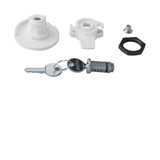 Hager FZ452N Schließung, univers, Schließ-Nr.405, mit 2 Schlüsseln, für Schrank IP44/54