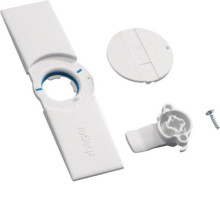 Hager FZ598 Türschild mit Klappgriff 90SL für Schrank IP43, univers