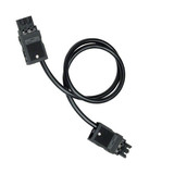 Hager GKWAD23006 Verbindungsleitung Winsta Code S, 3x2.5², 0.6m, PVC, Eca, schwarz