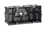 Hager GLS55002 Geräteeinbaudose 2-fach Energie für BR C-Profil für Schalterprogramme