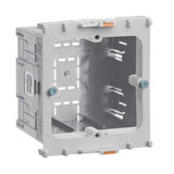 Hager GLT4001 Geräteeinbaudose 1-f. Energie f. BR Frontrastend f. tehalit Rahmenblende modular