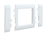 Hager GR0800A9016 Rahmenblende 55 modular OT 80 halogenfrei verkehrsweiß