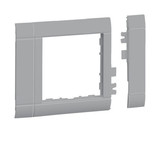 Hager GR0800ALAN Rahmenblende modular, ZS 55, OT 80, hfr, lack alu