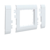 Hager GR0800B9016 Rahmenblende 50 modular OT 80 halogenfrei verkehrsweiß