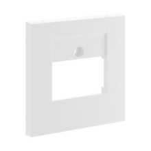 Hager GZTAE3A9016 Zentralscheibe TAE 3-fach für Rahmenblende 55 halogenfrei verkehrsweiß