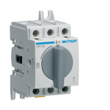 Hager HAB306 Lasttrennschalter 3polig 63A für Hutschiene oder Montageplatte