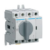 Hager HAB404 Lasttrennschalter 4polig 40A für Hutschiene oder Montageplatte