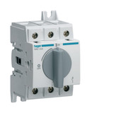 Hager HAC308 Lasttrennschalter 3polig 80A für Hutschiene oder Montageplatte
